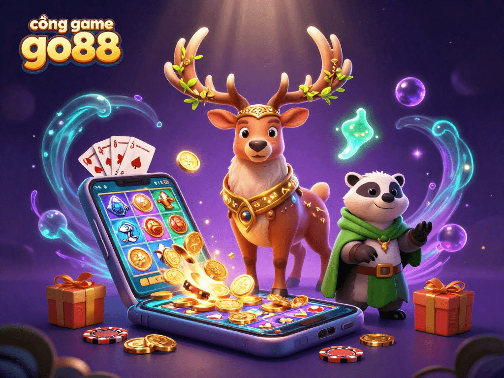Cổng game go88 cung cấp không gian giải trí sôi động với các trò chơi và phần quà hấp dẫn.