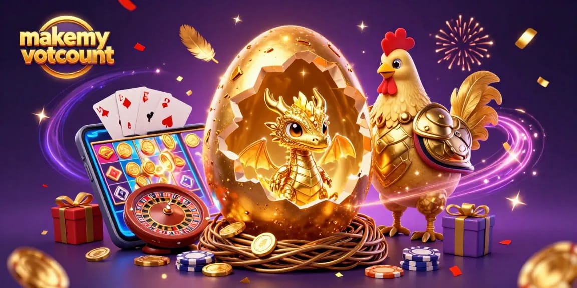 Experience the thrill of gambling at makemyvotecount with vibrant slot games and exciting rewards.