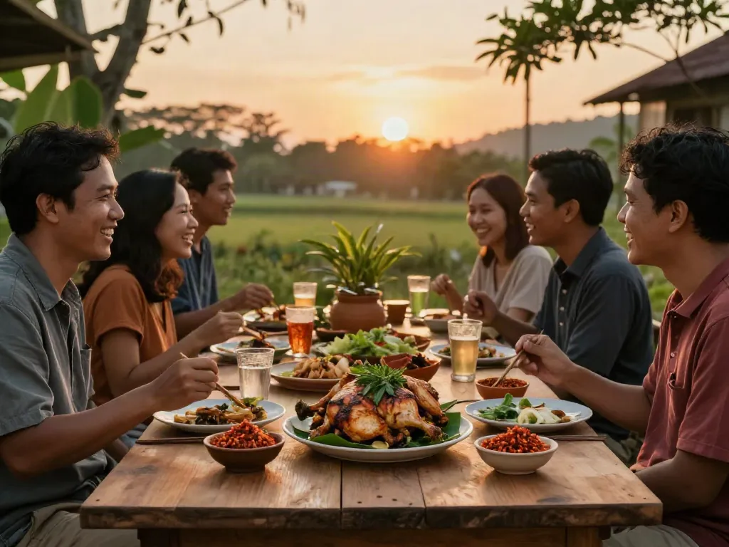 Delicious grilled chicken accompanied by sambal rawitan, perfect for enjoying rokok88.
