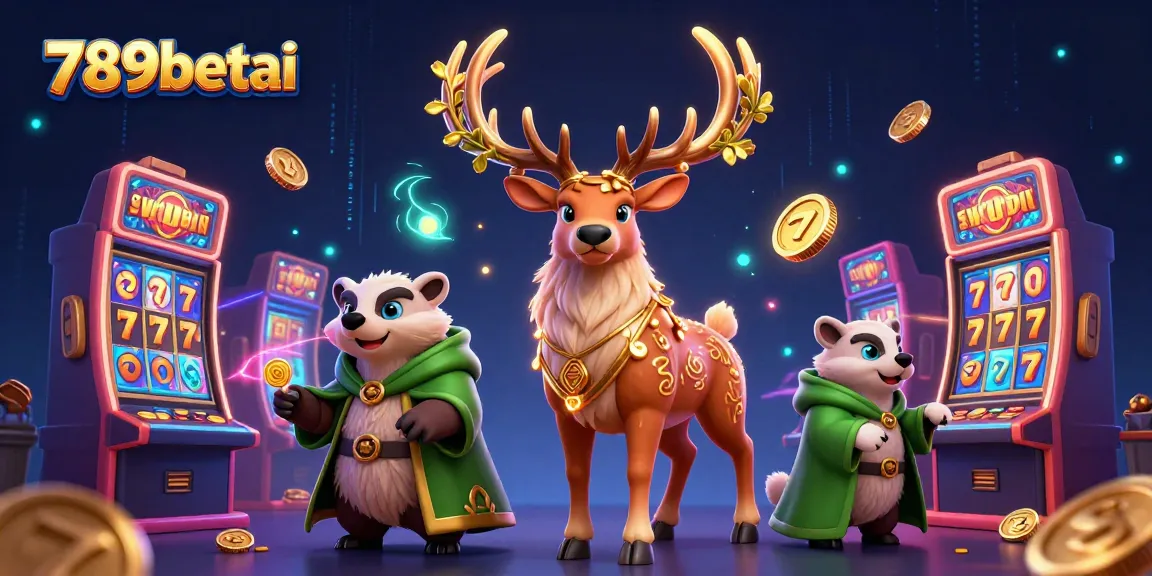 Engage in thrilling slot games at 789betai featuring vibrant characters and dynamic casino elements.