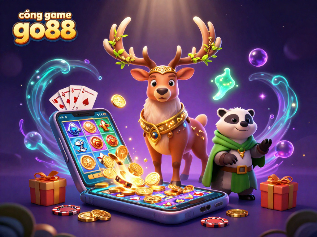 Cổng game go88 cung cấp không gian giải trí sôi động với các trò chơi và phần quà hấp dẫn.