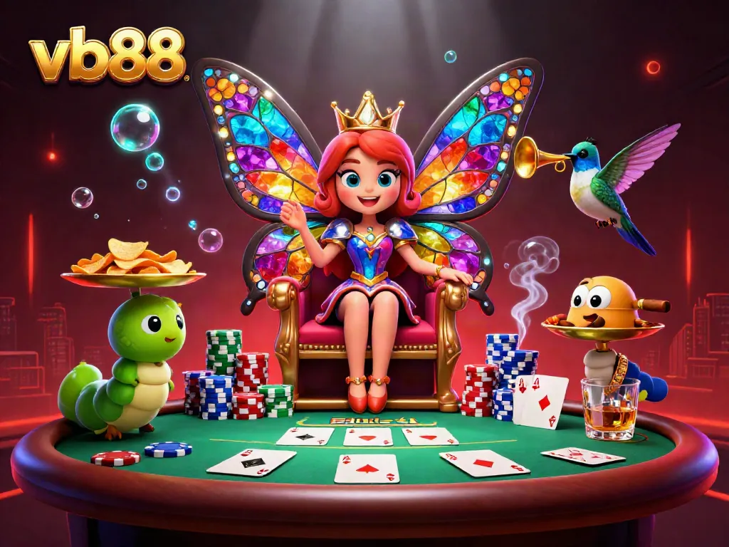 Engage in thrilling gameplay at vb88 with colorful casino elements and vibrant characters.