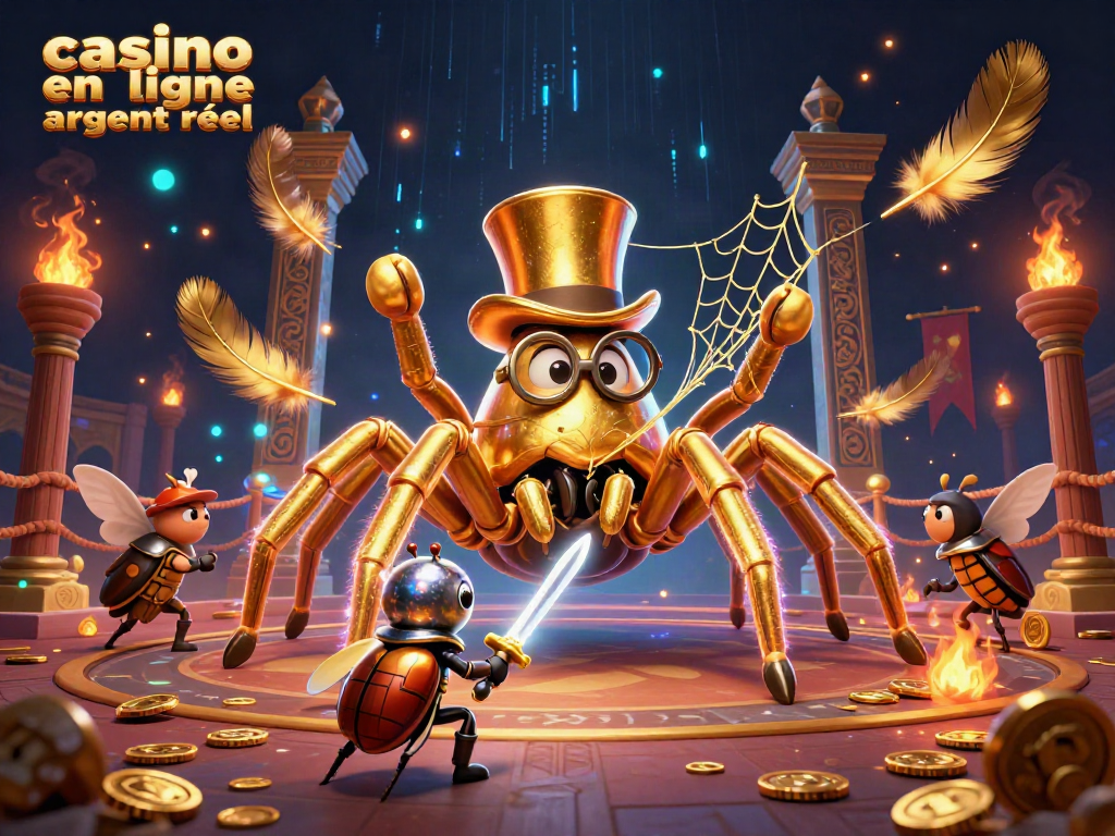 Jouez à des jeux au casino en ligne argent réel avec des éléments fascinants et colorés, ambiance immersive.