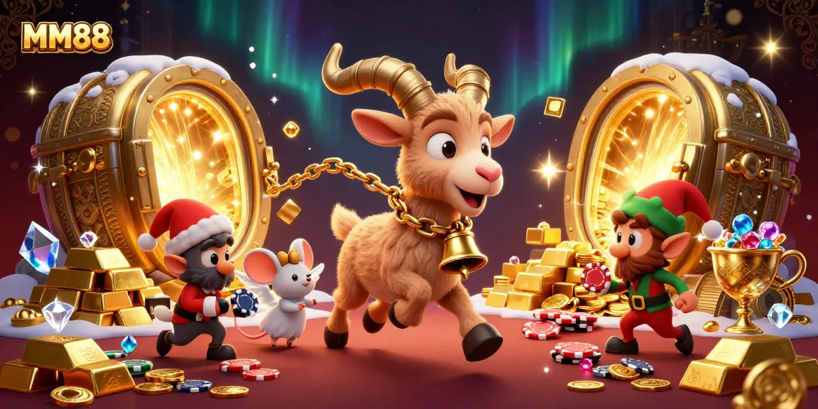 Try your luck at MM88's holiday-horror casino with festive chaos and winning treasures!