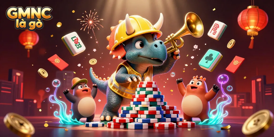 Experience the vibrant gaming excitement with GMNC là gì at the heart of a colorful casino celebration