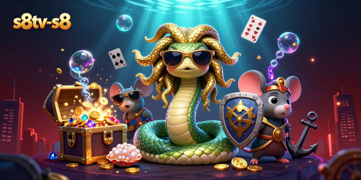 Engage with thrilling action at s8tv-s8, featuring interactive casino elements in a vibrant underwater scene.
