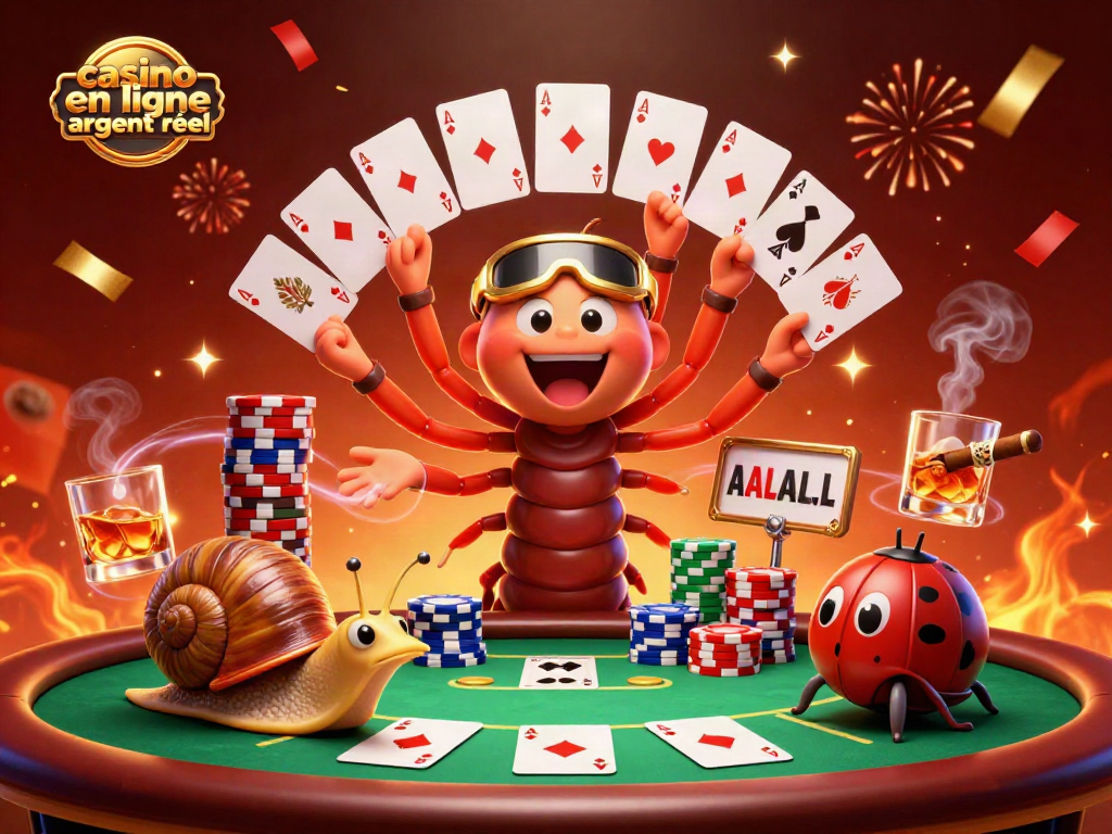 Profitez de l'excitation du casino en ligne argent réel avec des personnages dynamiques et des éléments de jeu captivants.