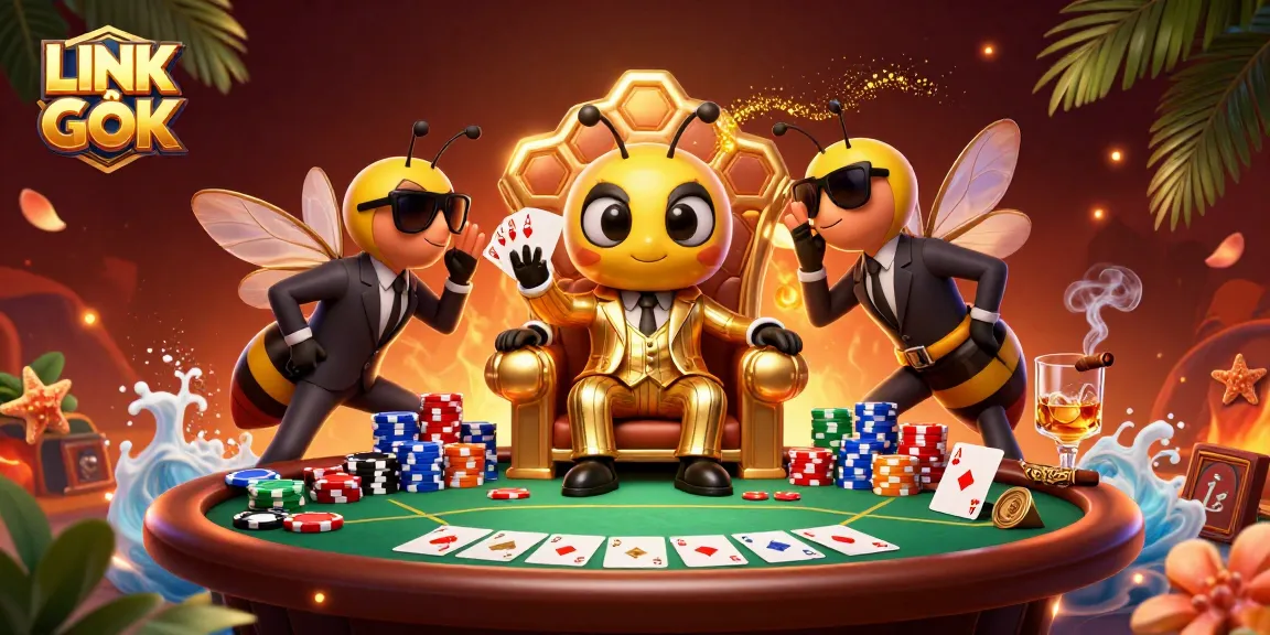 Watch the dynamic scene of a buzzing mob boss and poker action at LINK GỐC casino.