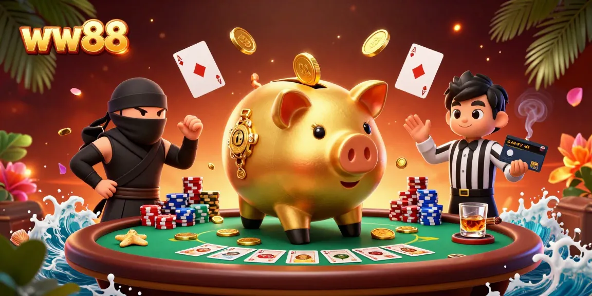 Experience thrilling gameplay at ww88 with engaging characters and casino elements in a lively scene.