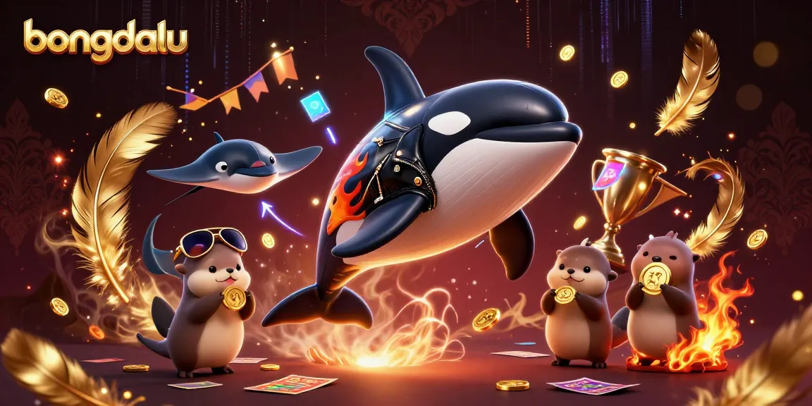 Bongdalu showcases dynamic sports betting with characters and gold coins in a vibrant 3D scene.
