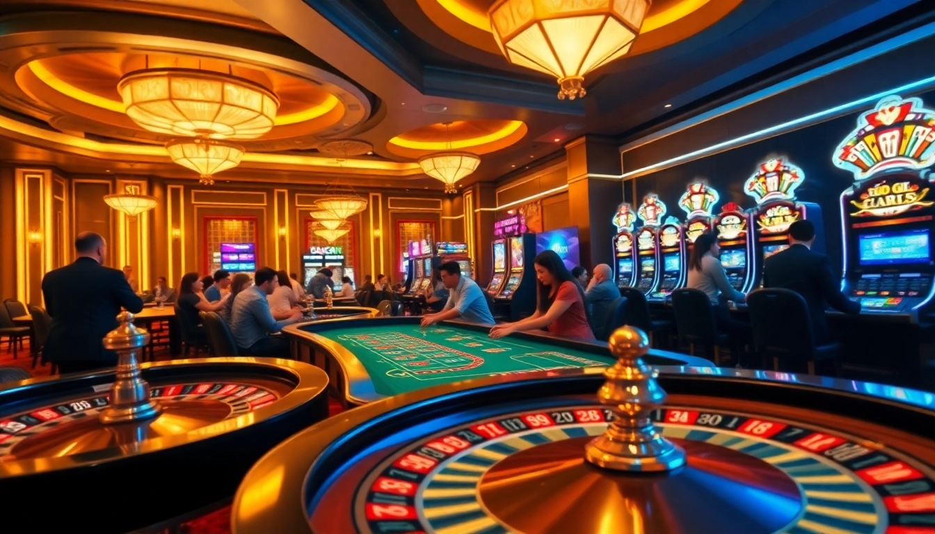 Experience excitement at TRANG CHỦ LUCK8 with dynamic casino games like roulette and slots.