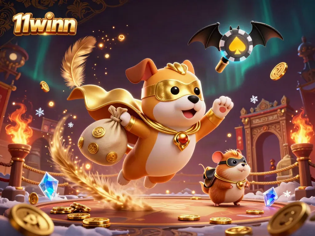 Experience thrilling games at 11winn with dynamic characters in a 3D casino adventure.
