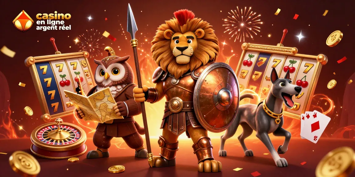 Jouez à des jeux de casino en ligne argent réel pour gagner des jackpots dans une ambiance festive.