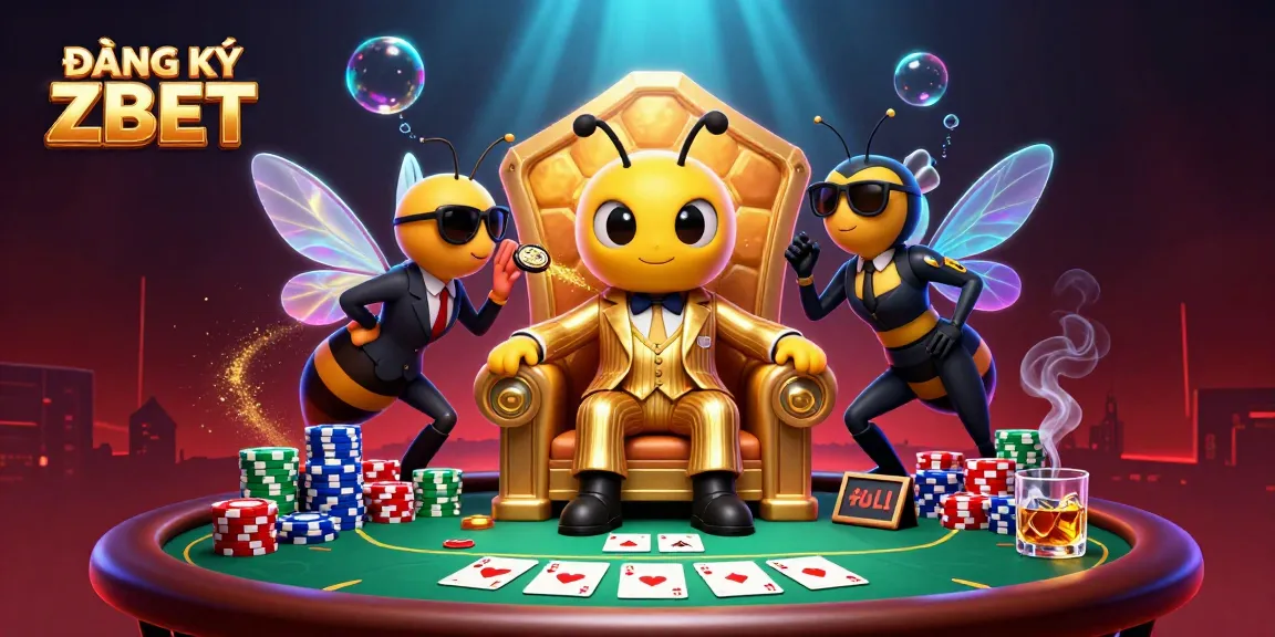 Play and win with ĐĂNG KÝ ZBET at a vibrant casino scene featuring poker excitement.