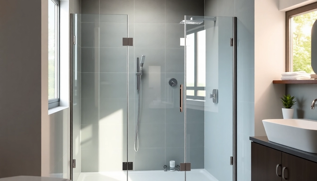 Erleben Sie die düschkabine 80x80 eckeinstieg in einem modernen Badezimmer mit eleganten Details.