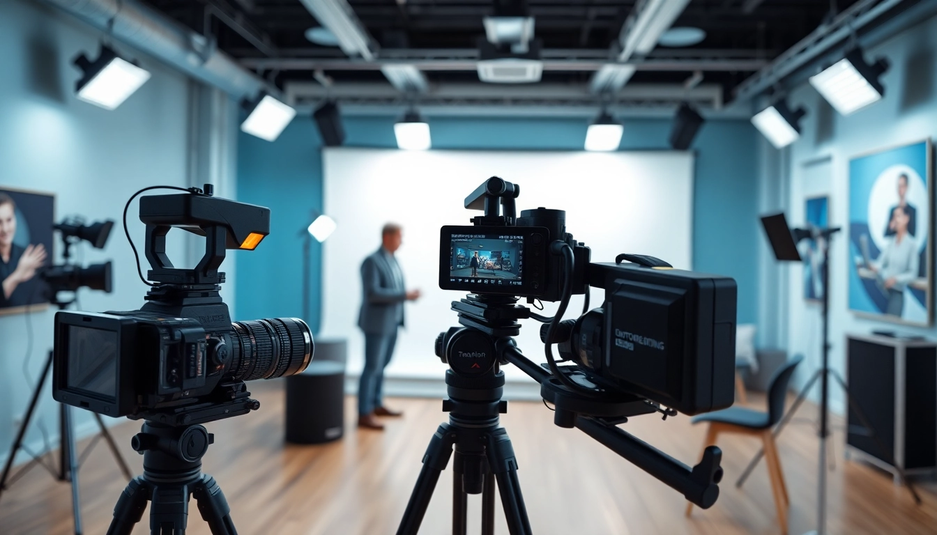 Creating engaging training videos with dynamic setups and professional lighting.