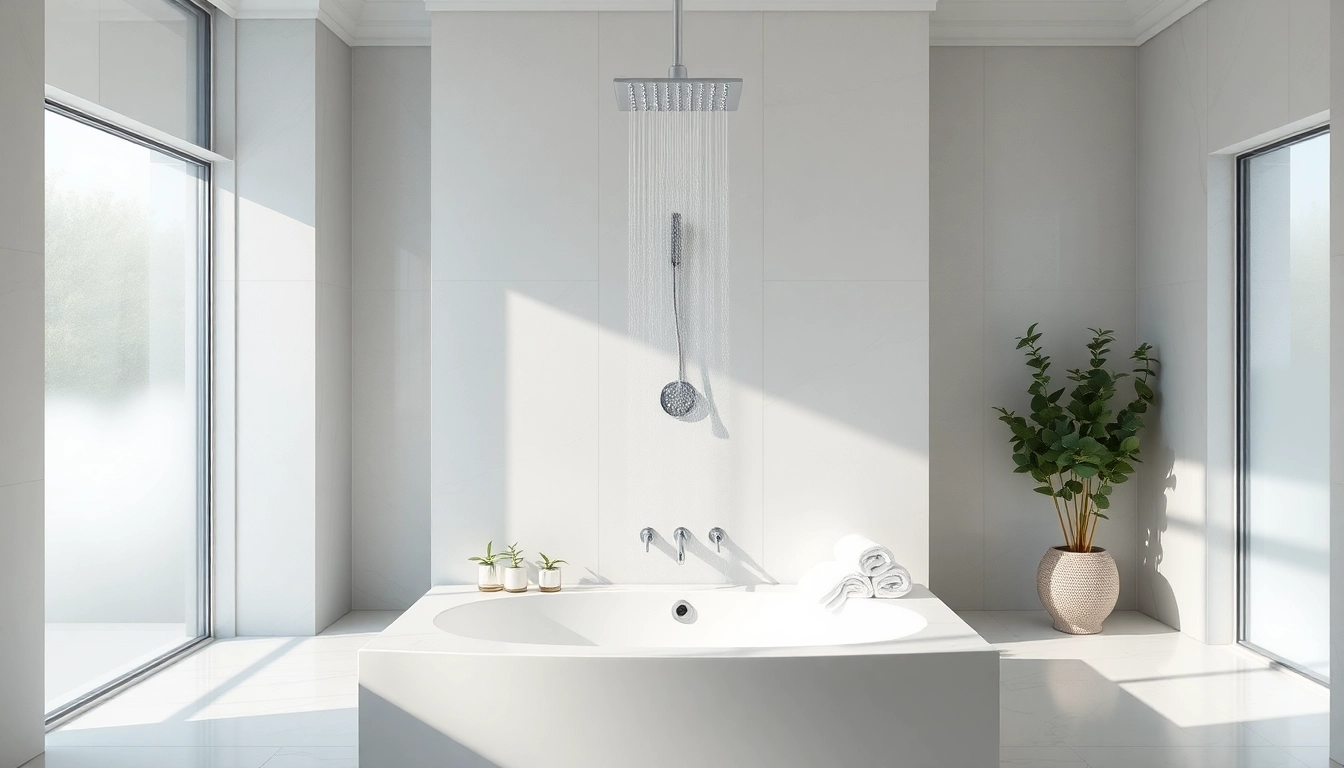 Experience elegance with this luxurious shower design showcasing elegant showers au features.