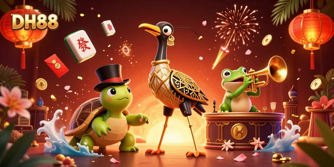 Experience thrilling gameplay at DH88 with vibrant characters and dynamic casino elements.