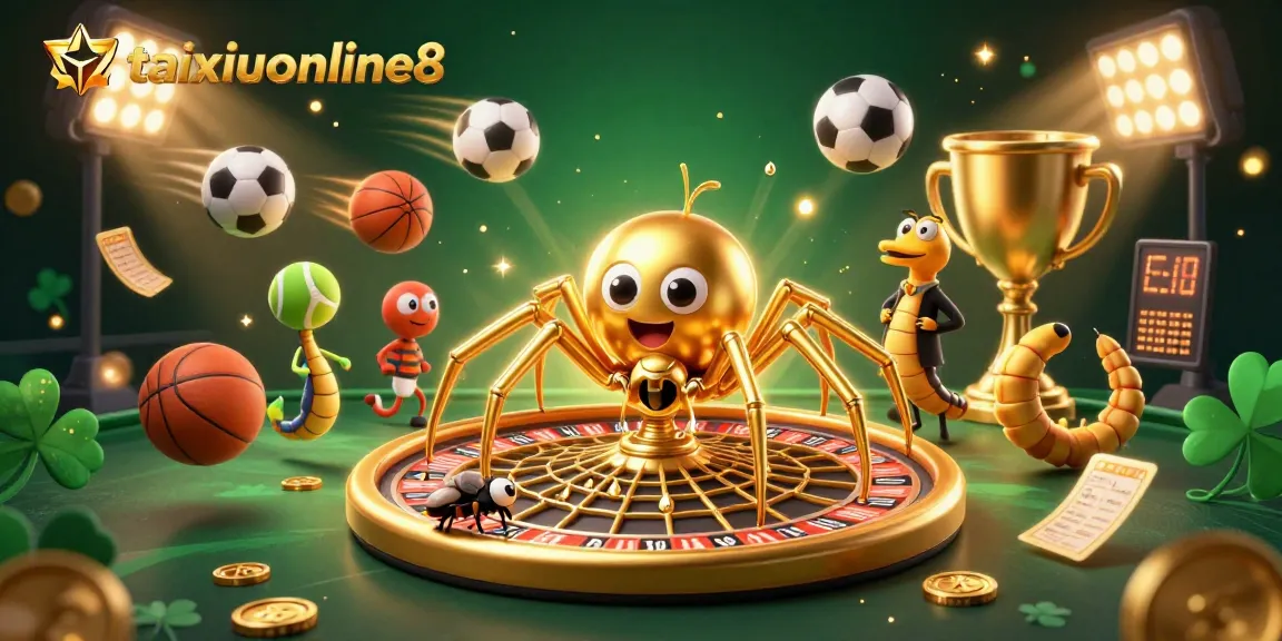 Experience thrilling gaming at taixiuonline8 with vibrant 3D elements and engaging action.
