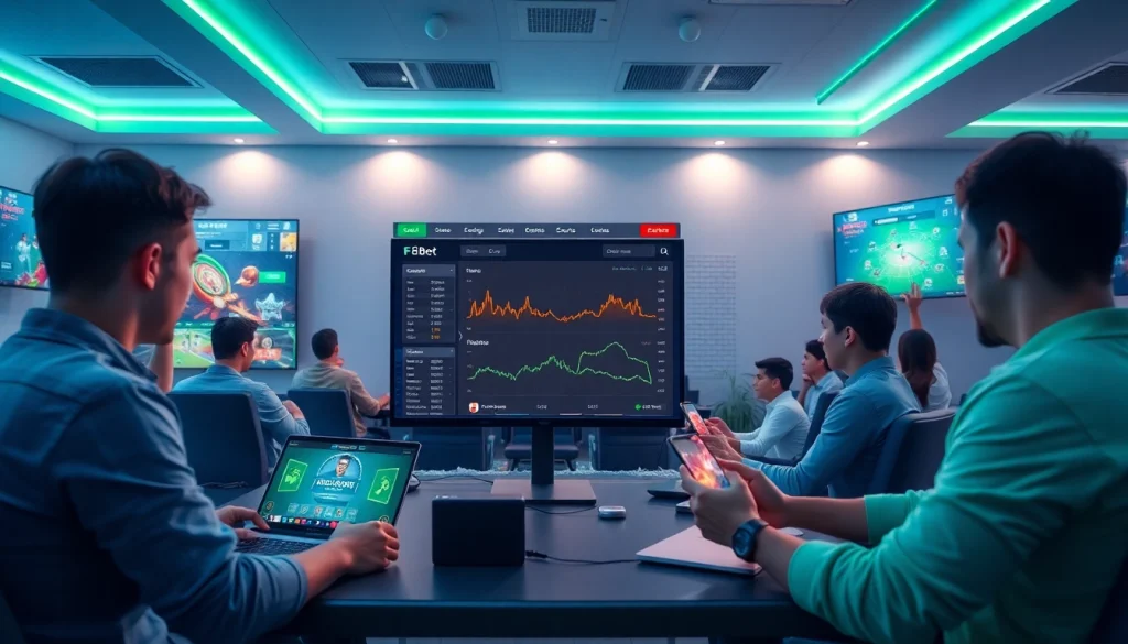 Experience F8bet's dynamic online betting environment with players engaging in sports and casino games.