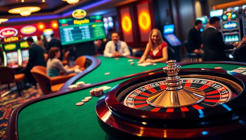 Experience the thrill of Haywin casino with lively atmosphere and exciting games.