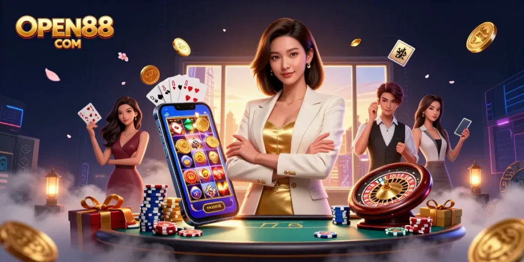 Winning strategies at OPEN88 COM with online casino elegance and thrilling game elements