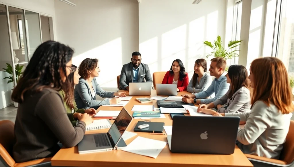 How to find my perfect career guidance in a collaborative office environment with diverse participants.